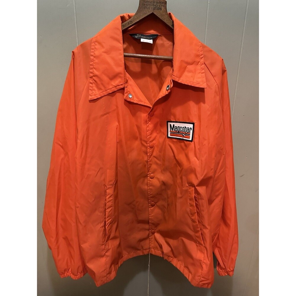 VTG Magcobar Mining & Drilling Operation Windbreaker Weathercaster USA Made XL